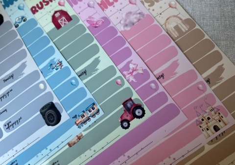 Kapsuły czasu - ankiety na urodziny, 10 szt.