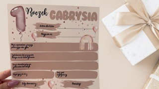 Kapsuły czasu - ankiety okazjonalne, 10 szt.