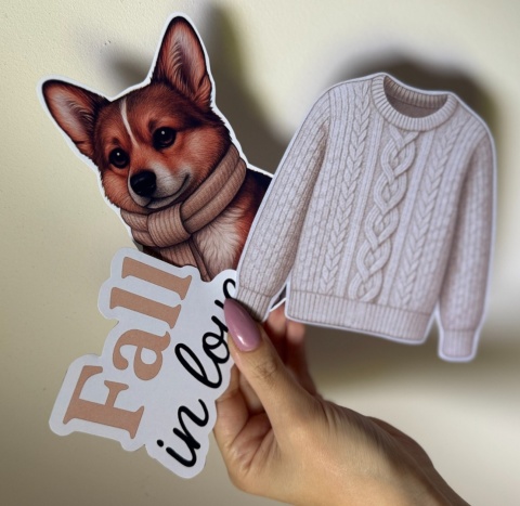 Naklejki jesienne - ogromny zestaw.