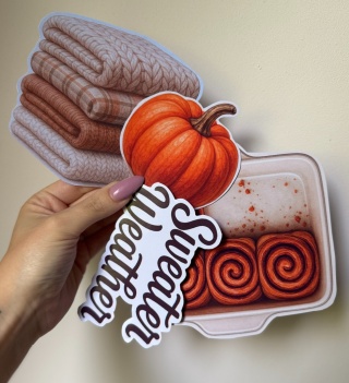 Naklejki jesienne - ogromny zestaw.