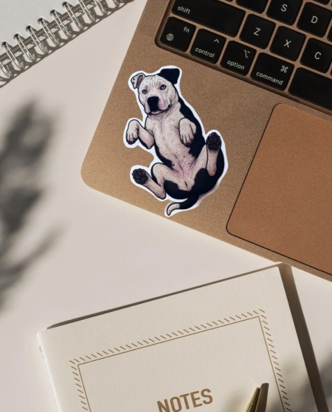 Personalizowane naklejki z twoim psem