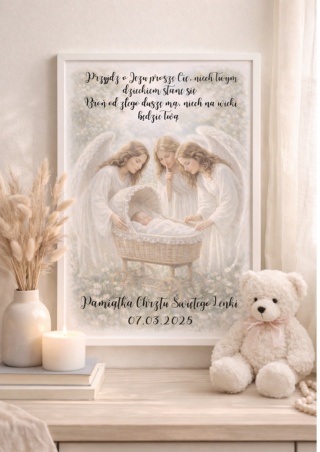 Pamiątka Chrztu Świętego, Trzy aniołki