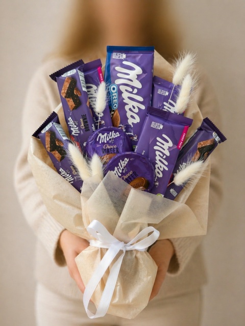Słodki bukiet Milka