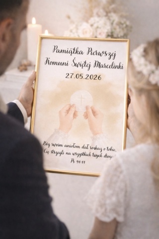 Pamiątka Komunijna, Hostia